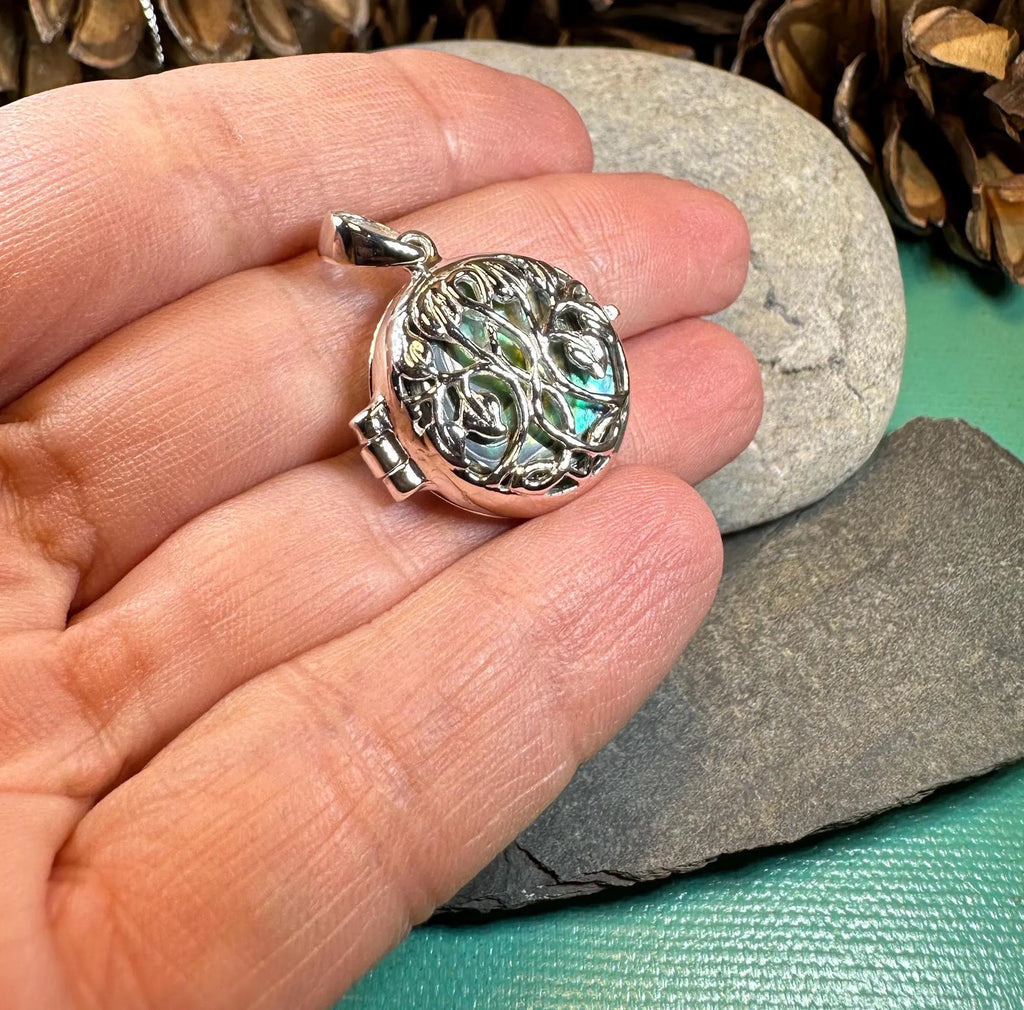 Ceangailte Celtic Tree Locket Necklace | Locket | Wiccan Center