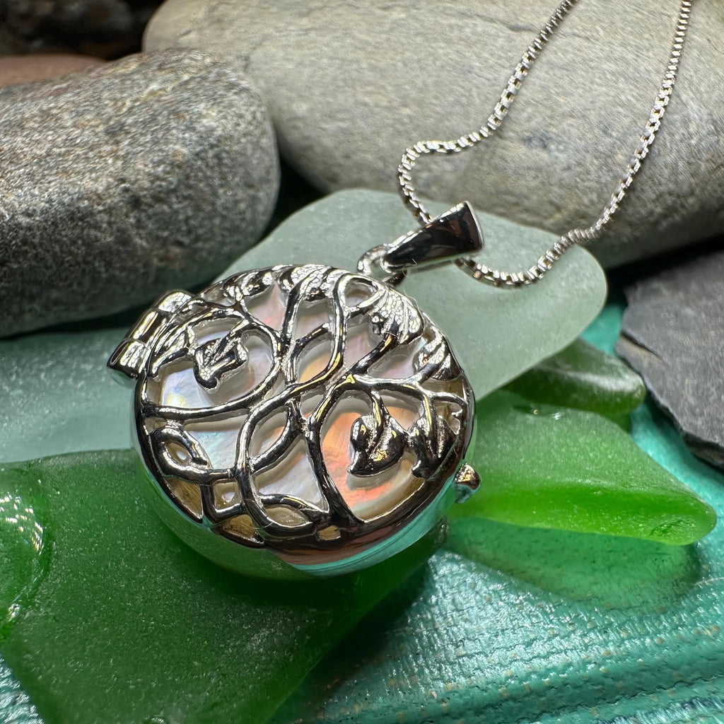 Ceangailte Celtic Tree Locket Necklace | Locket | Wiccan Center