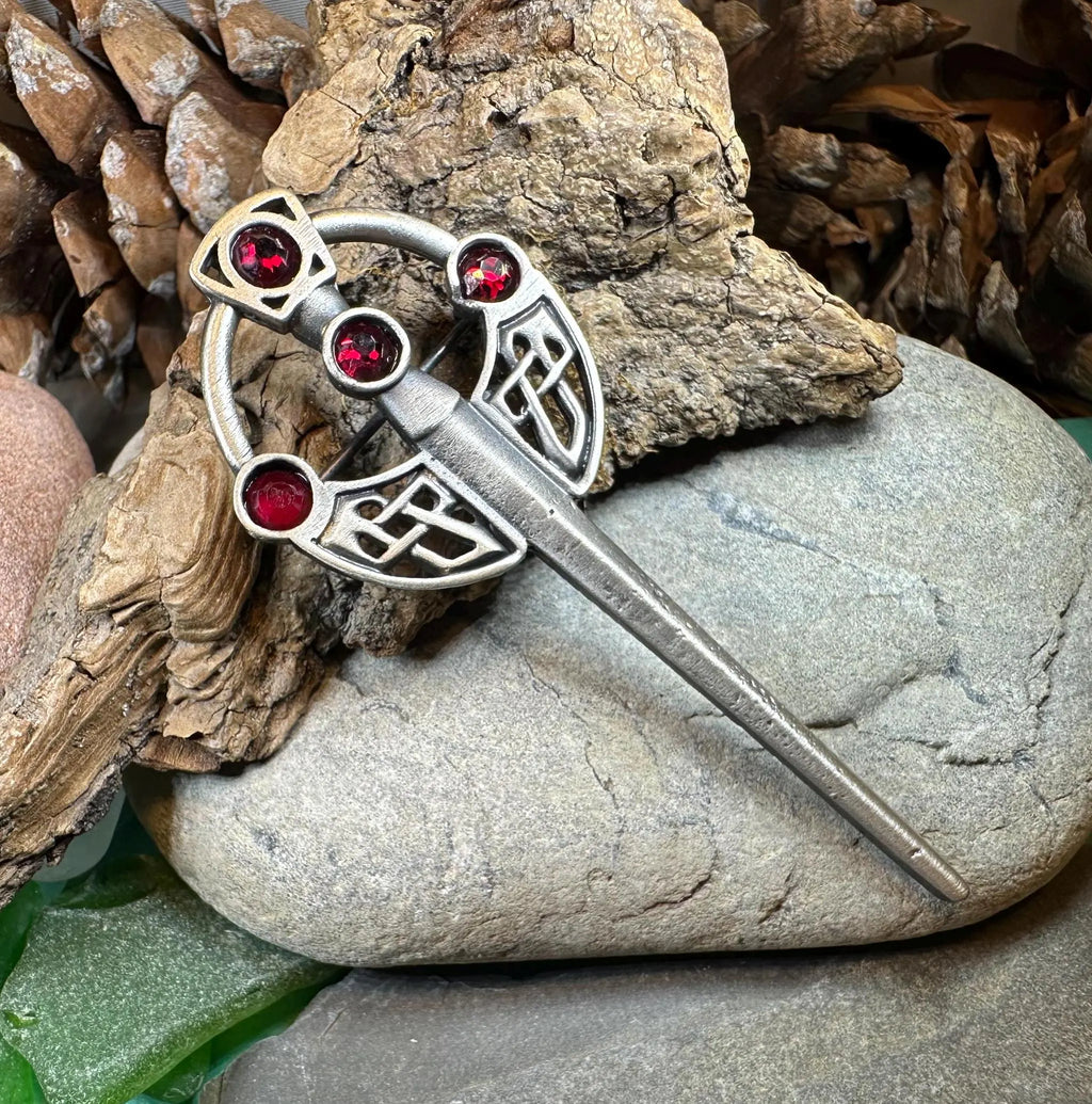 Penannular Celtic Kilt Pin - Handmade in Scotland | Kilt Pin | Wiccan Center