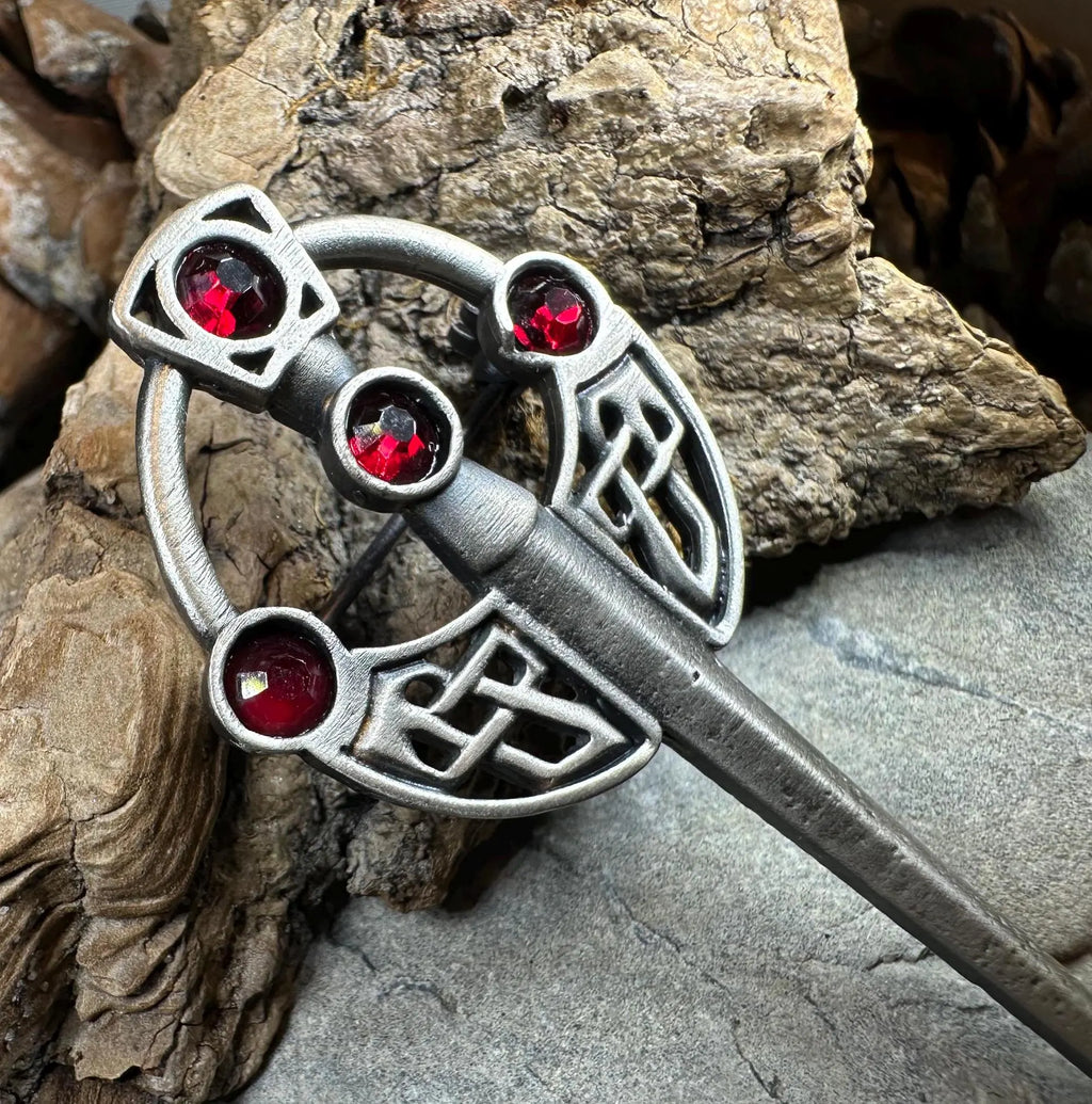 Penannular Celtic Kilt Pin - Handmade in Scotland | Kilt Pin | Wiccan Center