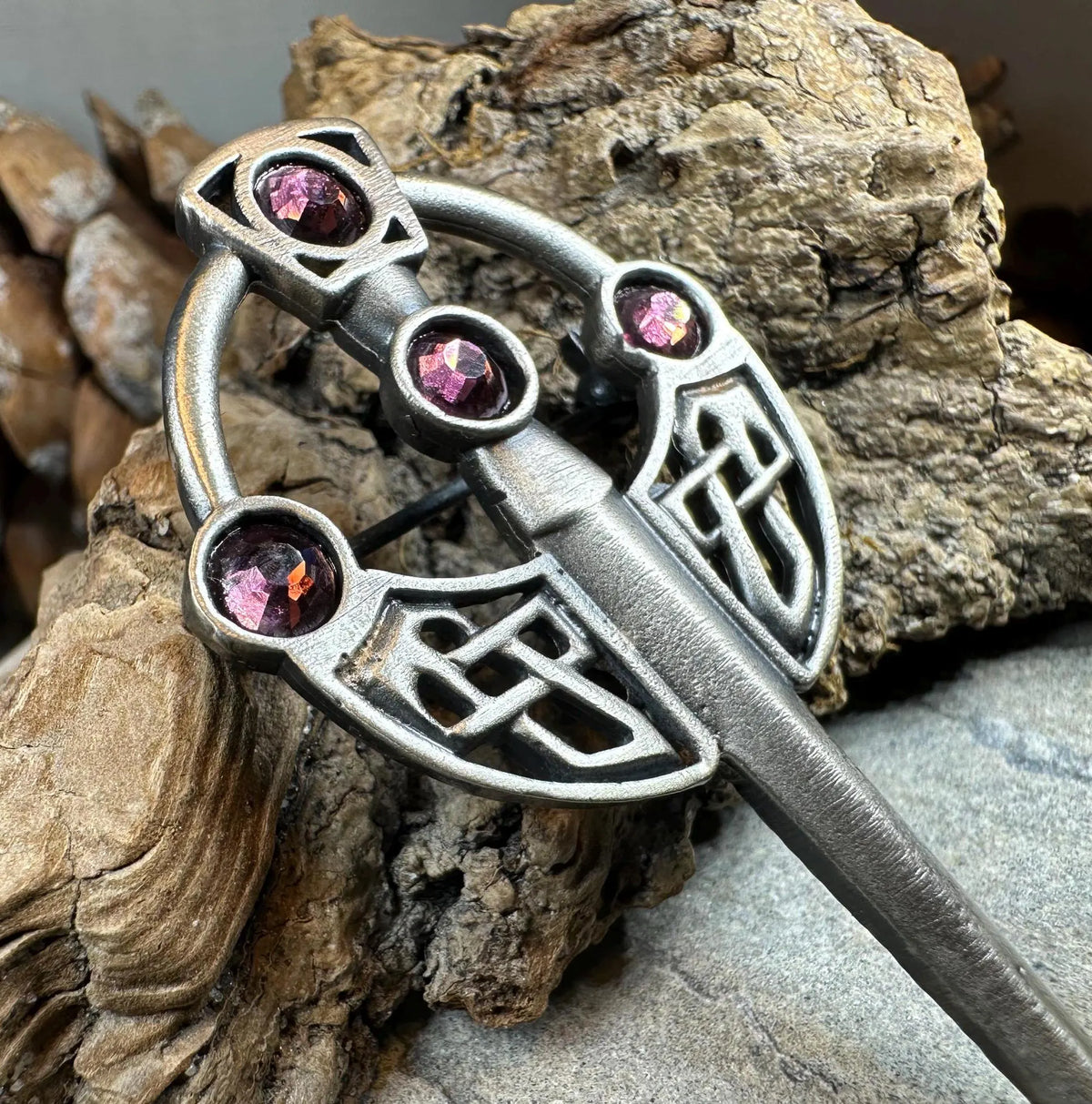 Penannular Celtic Kilt Pin - Handmade in Scotland | Kilt Pin | Wiccan Center