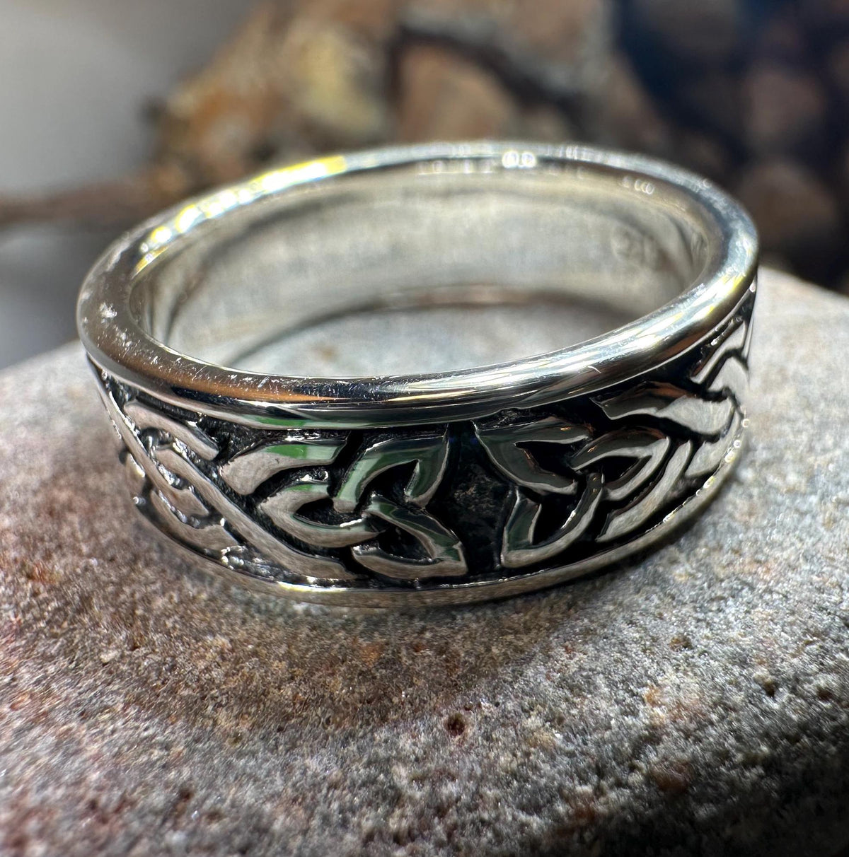 Dàil Celtic Ring in Sterling Silver | Ring | Wiccan Center