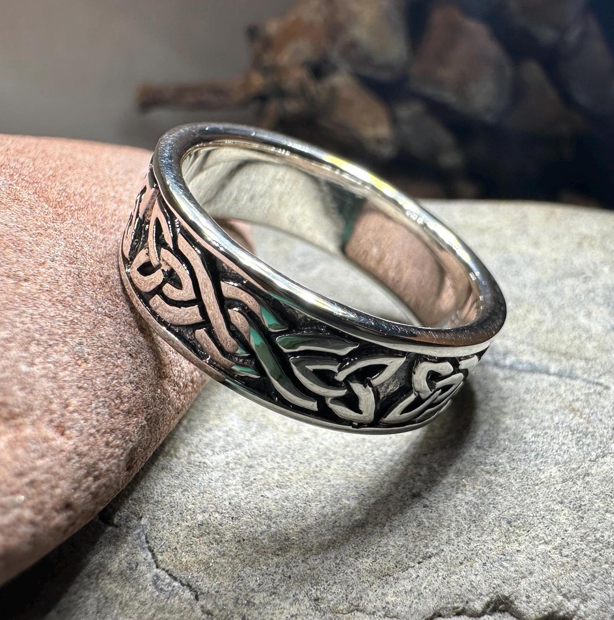 Dàil Celtic Ring in Sterling Silver | Ring | Wiccan Center