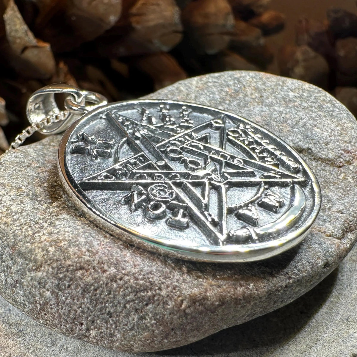 Seal of Solomon Pendant in Sterling Silver | | Wiccan Center