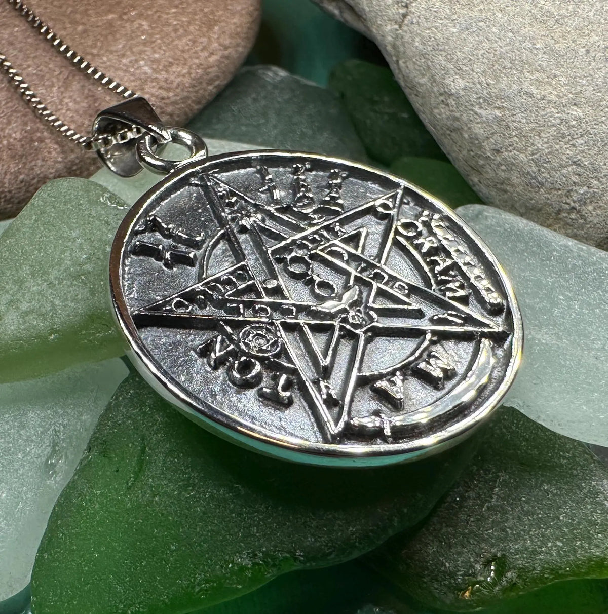 Seal of Solomon Pendant in Sterling Silver | | Wiccan Center