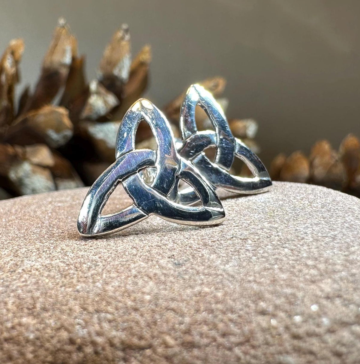Zephyr Celtic Trinity Knot Earrings | Post Earrings | Wiccan Center
