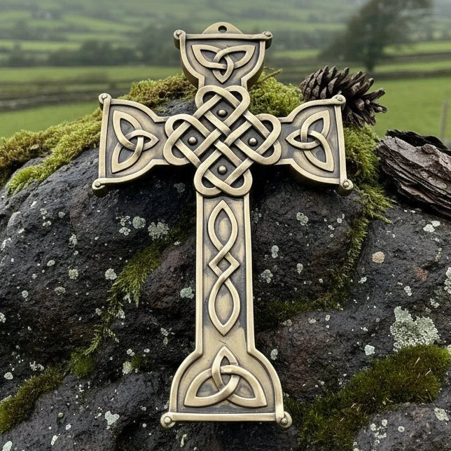 Love Knot Celtic Cross Wall Plaque | Gifts | Wiccan Center