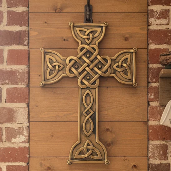 Love Knot Celtic Cross Wall Plaque | Gifts | Wiccan Center