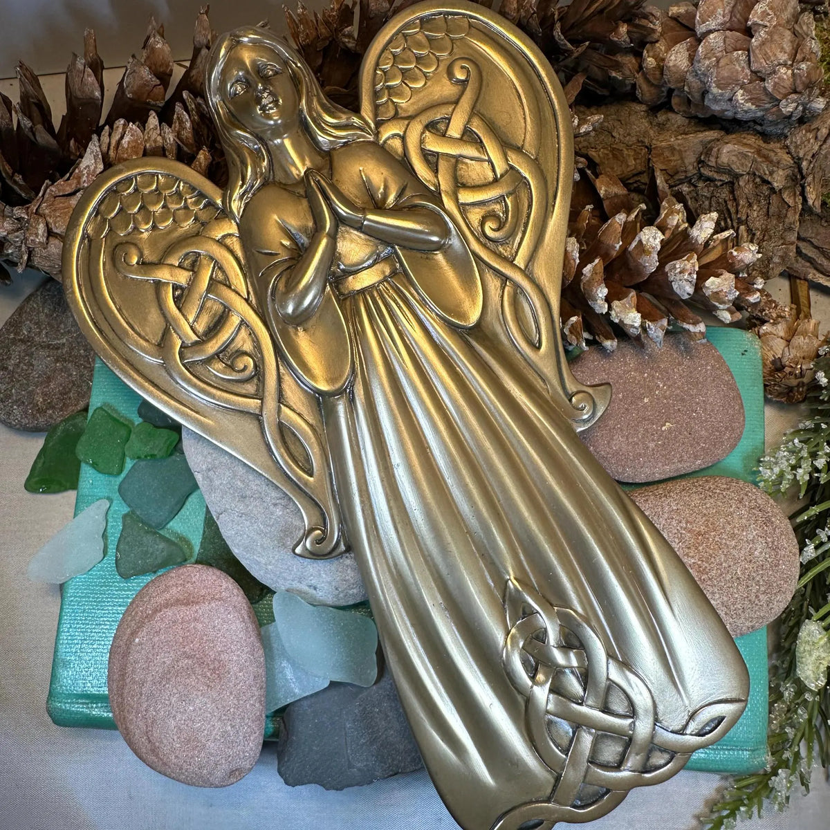 Celtic Angel Wall Plaque | Gifts | Wiccan Center