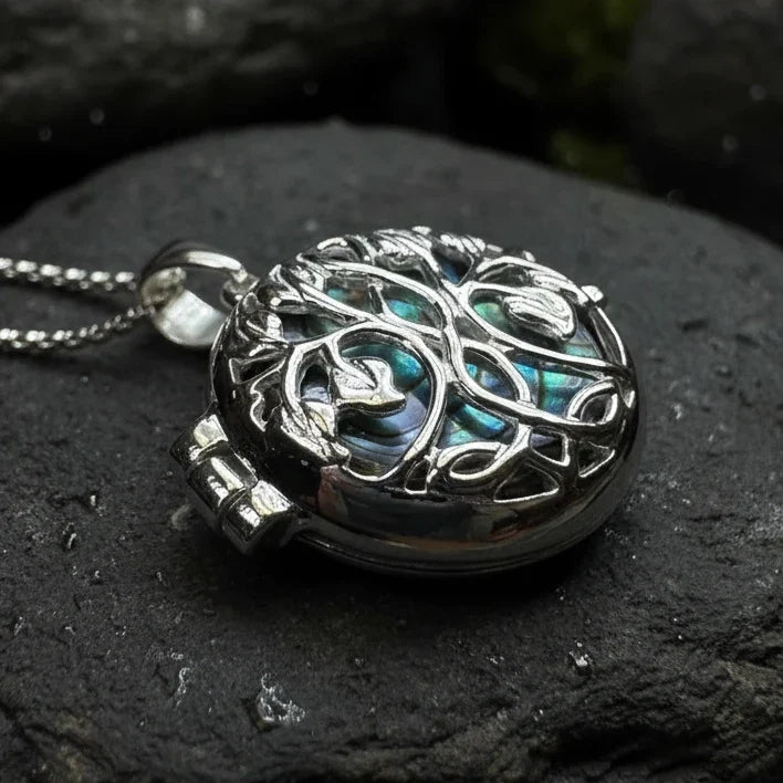 Ceangailte Celtic Tree Locket Necklace | Locket | Wiccan Center