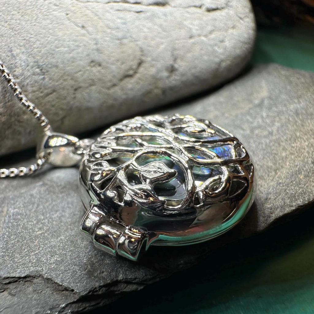 Ceangailte Celtic Tree Locket Necklace | Locket | Wiccan Center