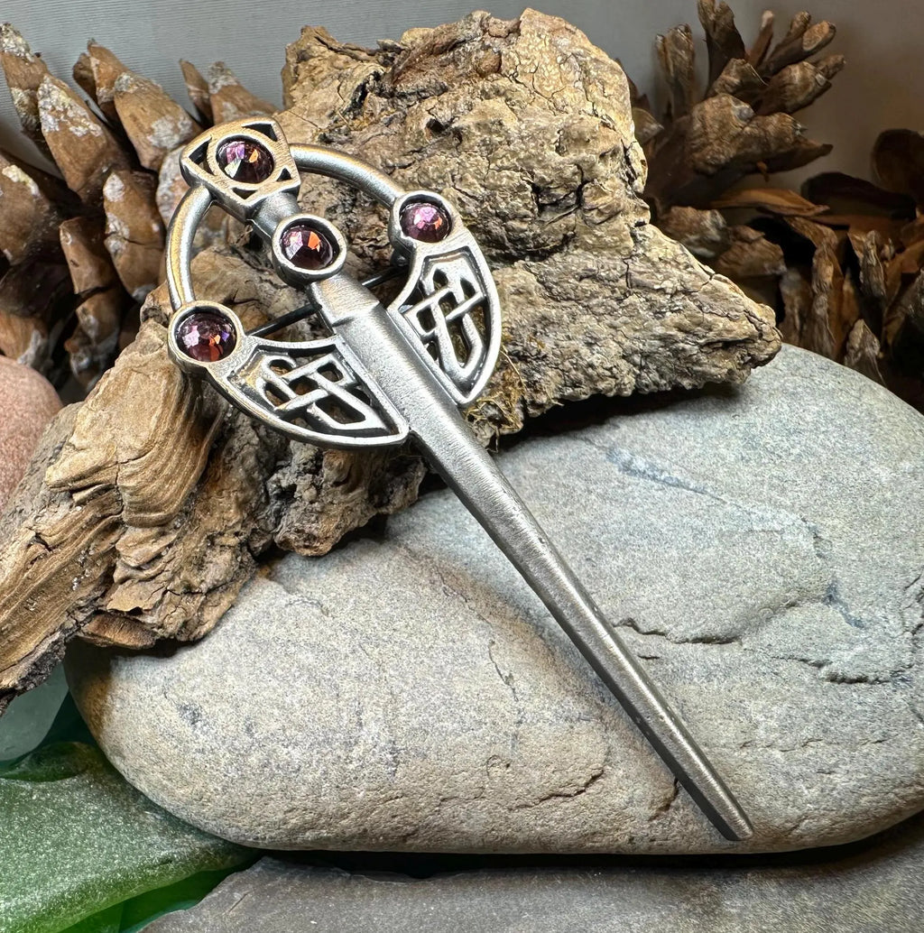 Penannular Celtic Kilt Pin - Handmade in Scotland | Kilt Pin | Wiccan Center