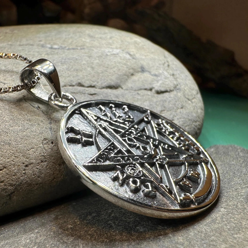 Seal of Solomon Pendant in Sterling Silver | | Wiccan Center