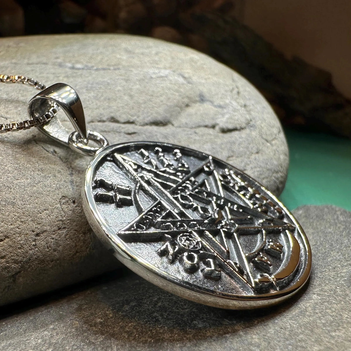 Seal of Solomon Pendant in Sterling Silver | | Wiccan Center