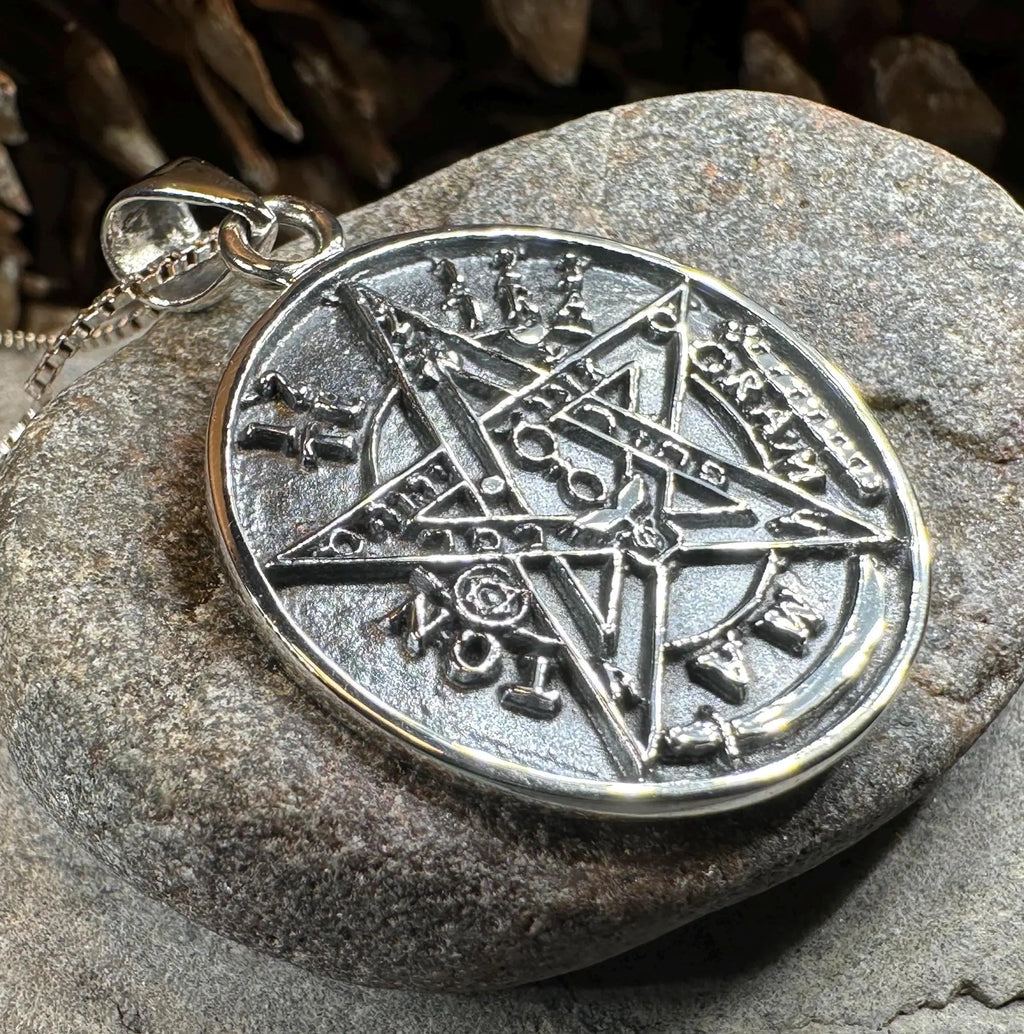 Seal of Solomon Pendant in Sterling Silver | | Wiccan Center