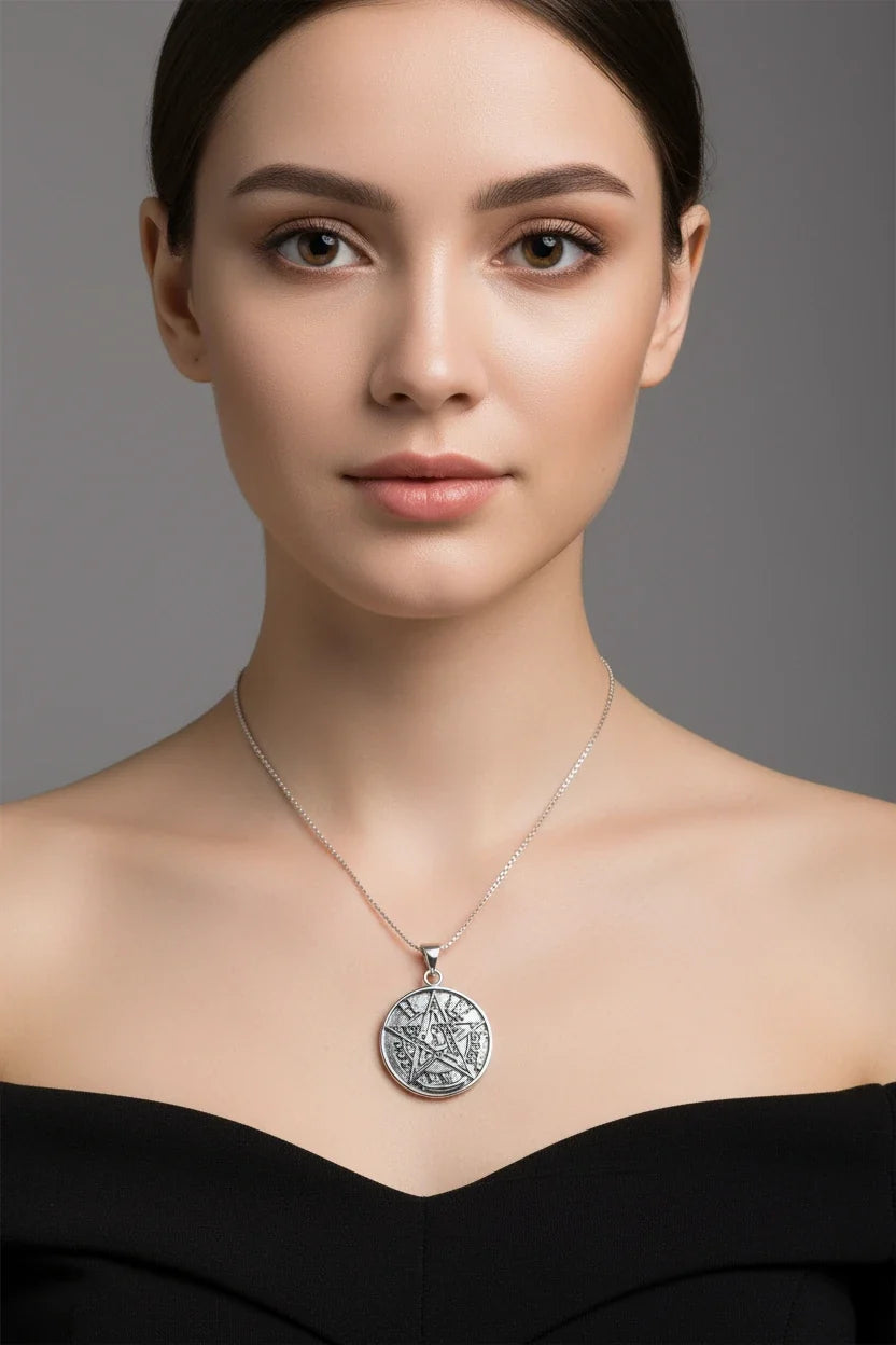Seal of Solomon Pendant in Sterling Silver | | Wiccan Center