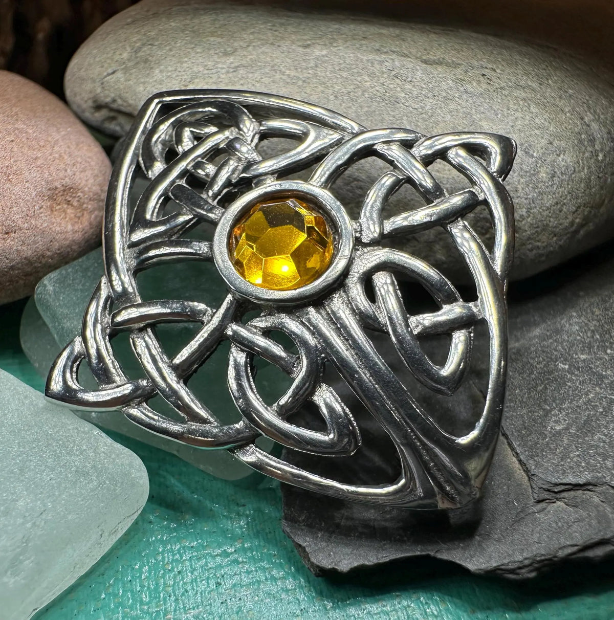 Alyssa Celtic Knot Brooch | Brooch | Wiccan Center