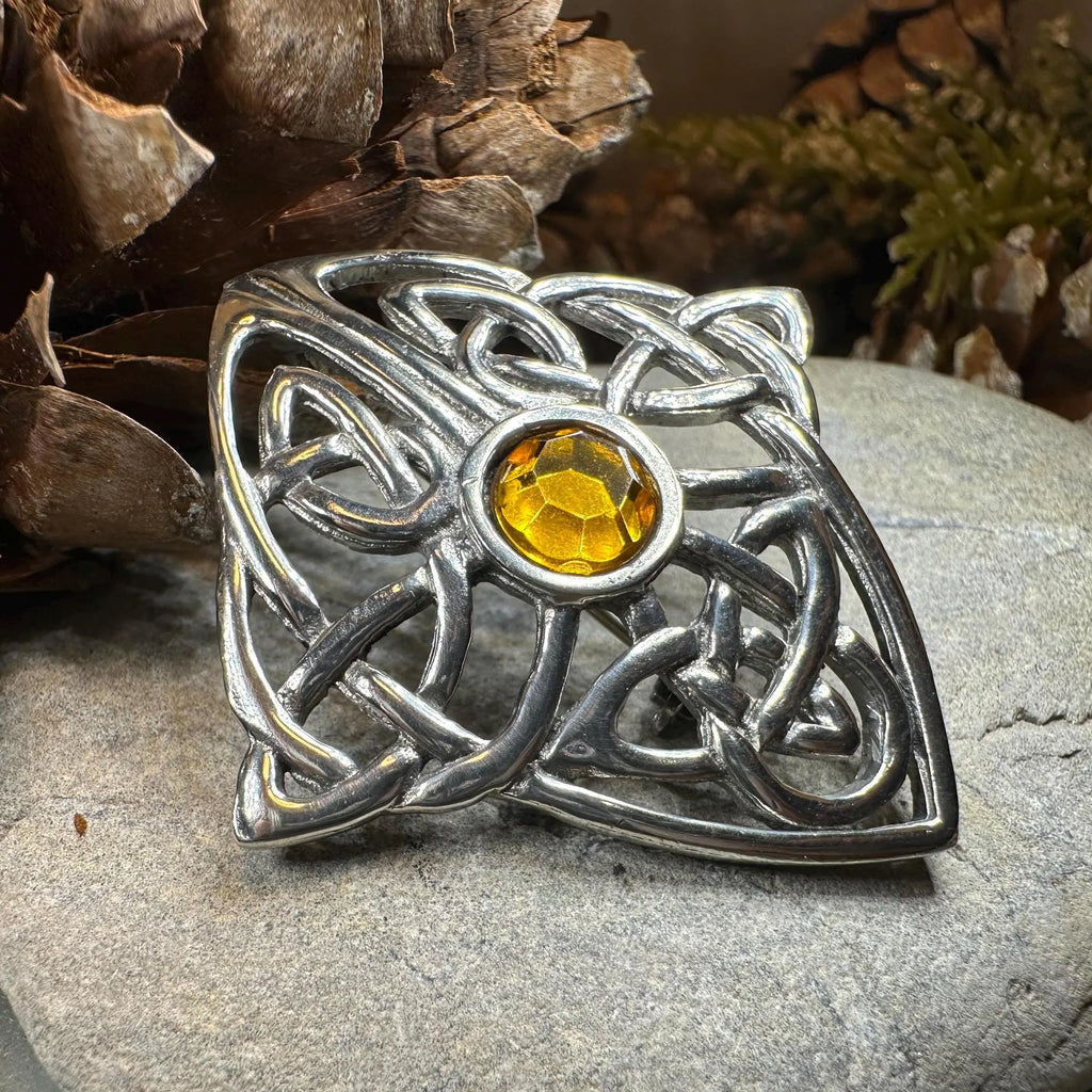 Alyssa Celtic Knot Brooch | Brooch | Wiccan Center