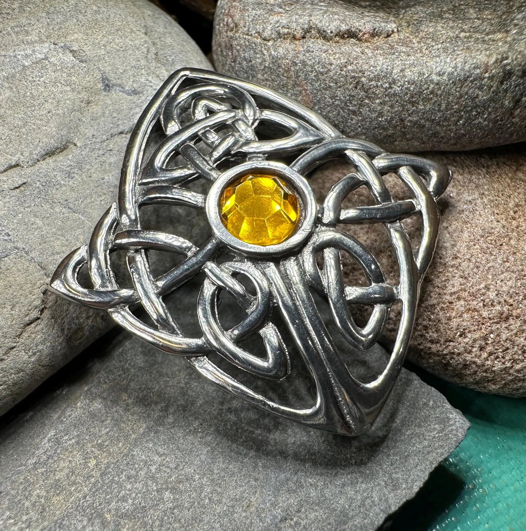 Alyssa Celtic Knot Brooch | Brooch | Wiccan Center