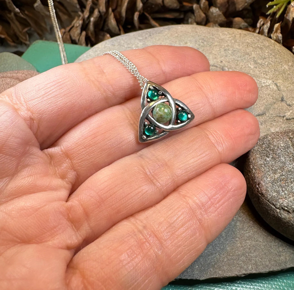 Elven Celtic Trinity Knot Necklace | Pendant | Wiccan Center