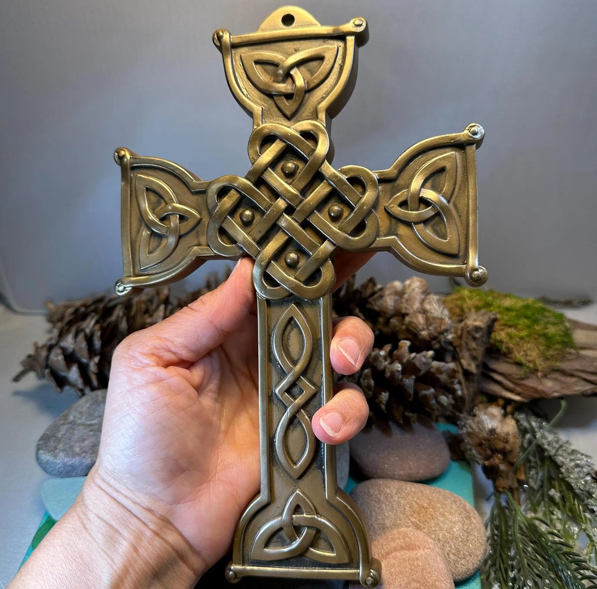 Love Knot Celtic Cross Wall Plaque | Gifts | Wiccan Center