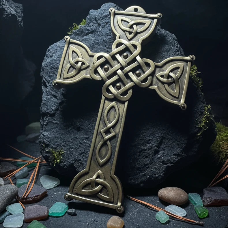 Love Knot Celtic Cross Wall Plaque | Gifts | Wiccan Center