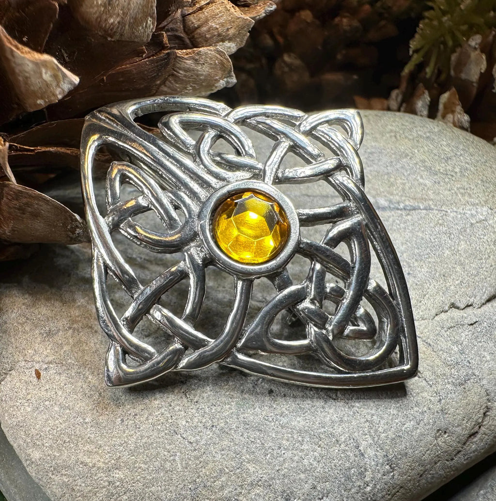 Alyssa Celtic Knot Brooch | Brooch | Wiccan Center