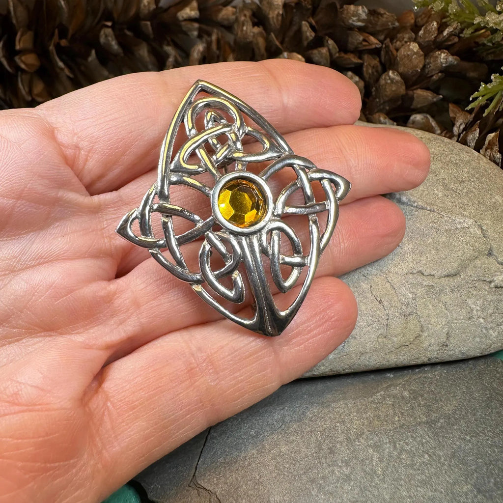 Alyssa Celtic Knot Brooch | Brooch | Wiccan Center