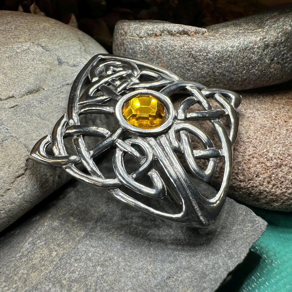 Alyssa Celtic Knot Brooch | Brooch | Wiccan Center