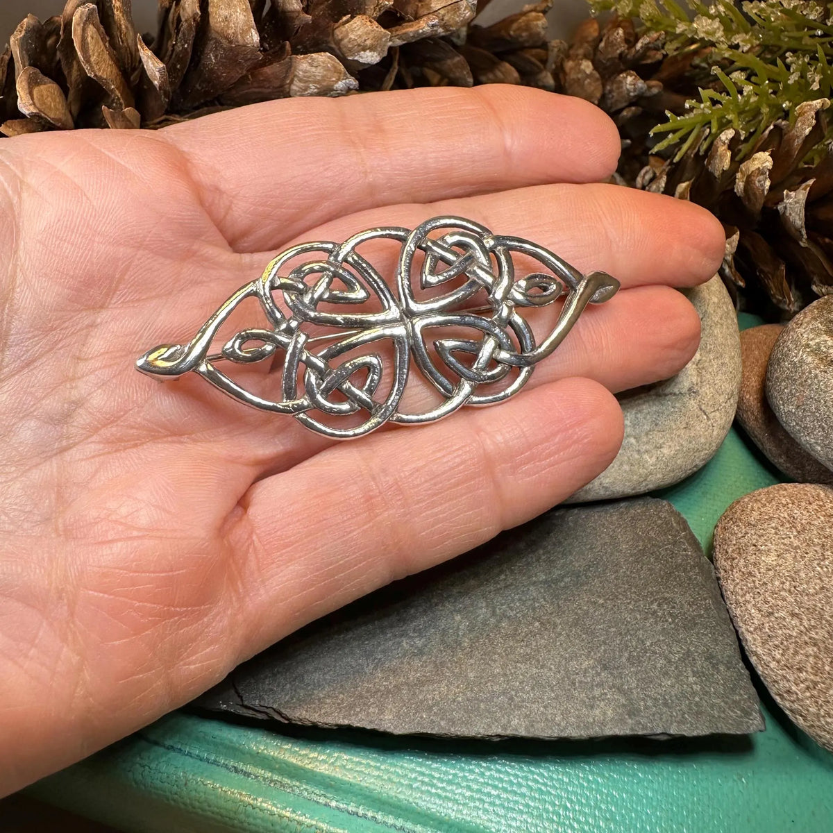 Jenna Celtic Knot Brooch | Brooch | Wiccan Center