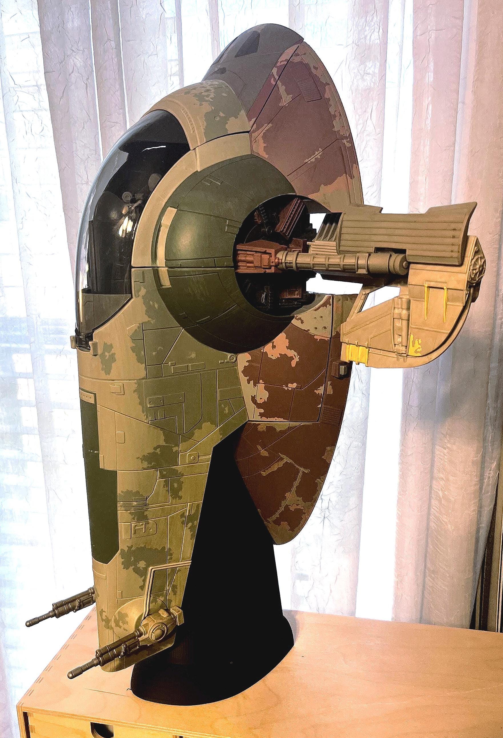 3D Printed Star Wars Slave 1 Ship Display Stand (Various Models) (3D Printed PLA Plastic) | | Wiccan Center