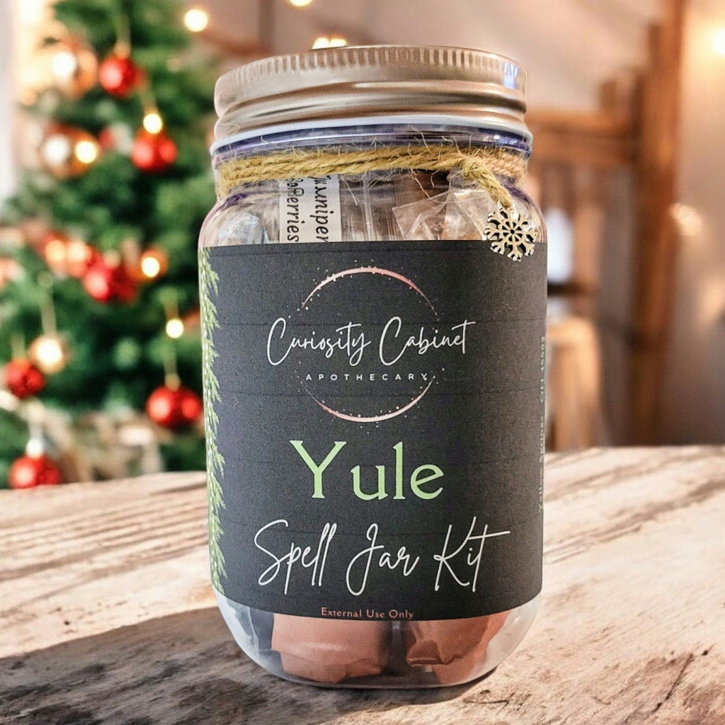 Winter Solstice and Yule Spell Jar Kit - Deluxe and Gift Set Editions | witchcraft | Wiccan Center