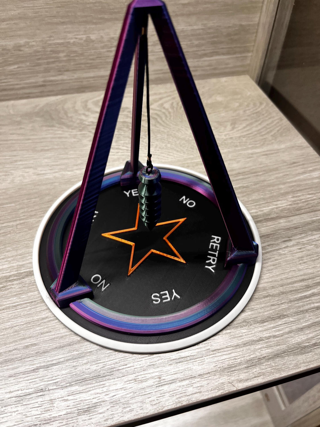 Pendulum Board (3D Printed PLA Plastic) | | Wiccan Center