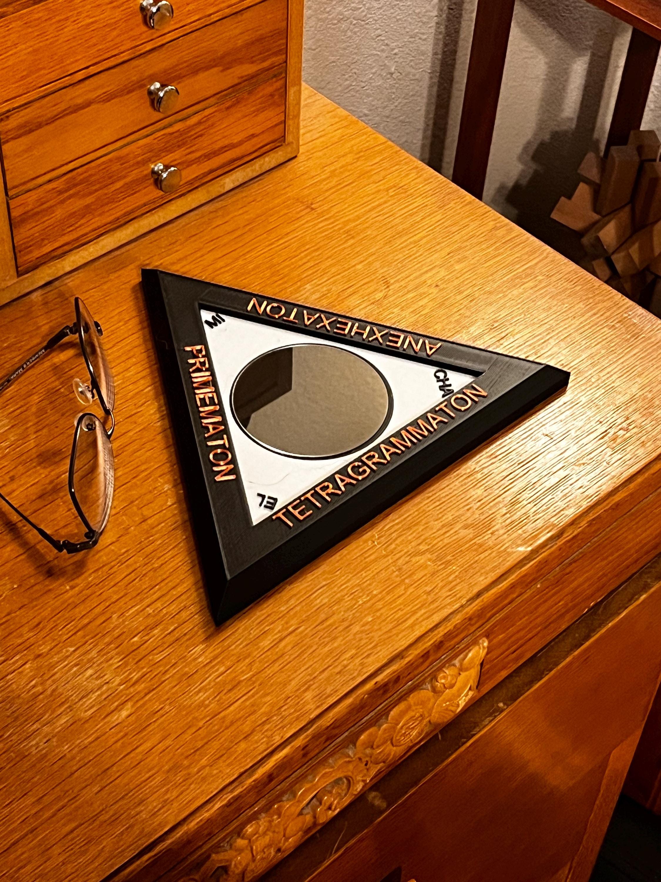 Triangle of the Art (3D Printed PLA Plastic) | | Wiccan Center