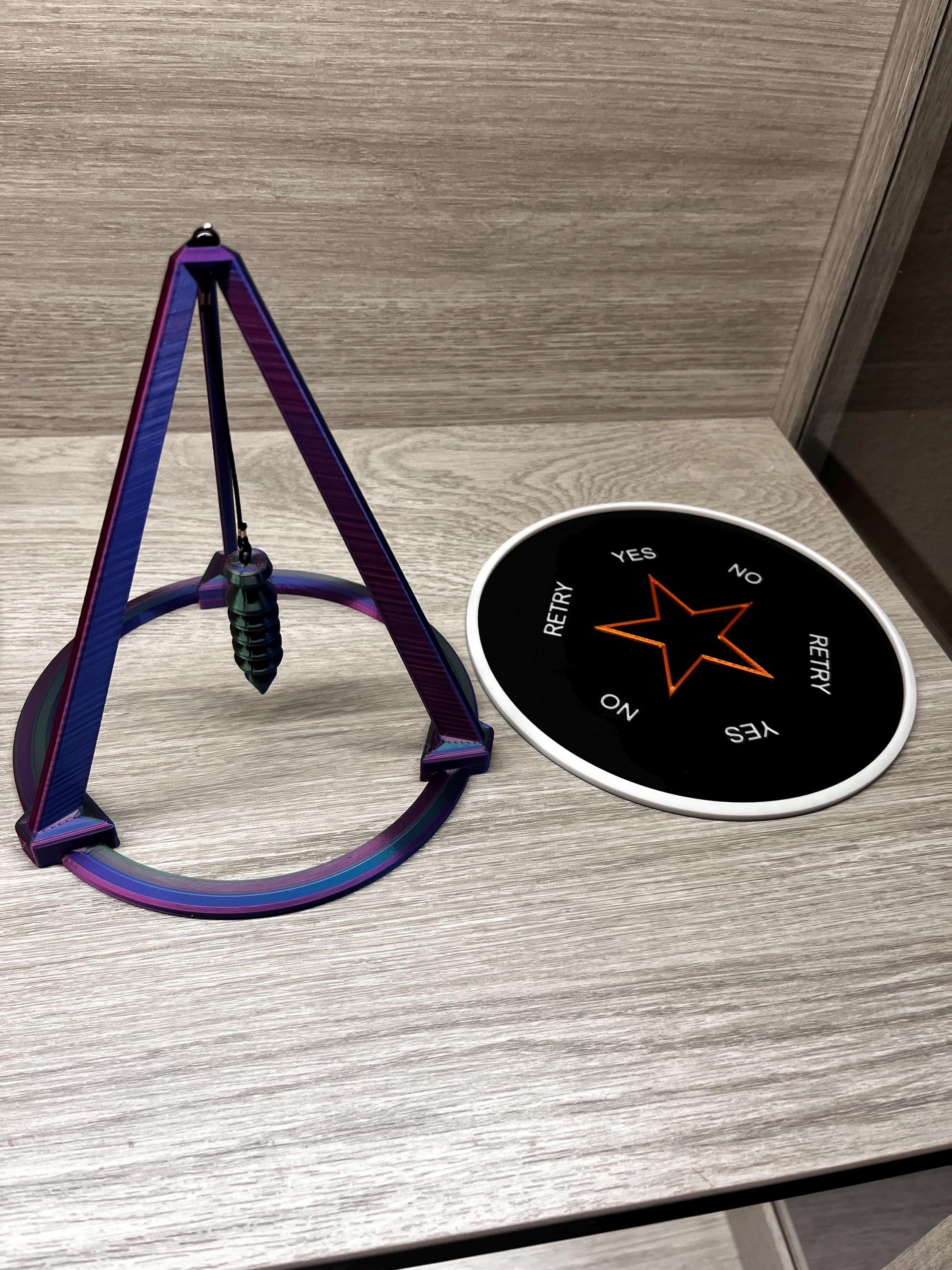 Pendulum Board (3D Printed PLA Plastic) | | Wiccan Center