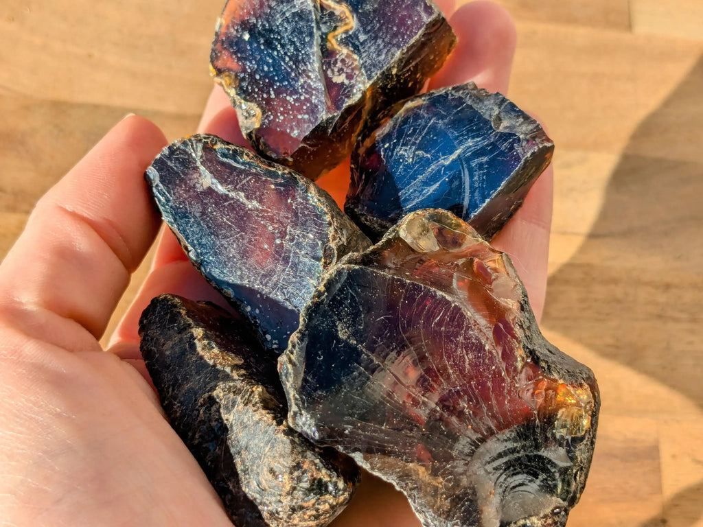 Rare Blue Amber Specimens | | Wiccan Center