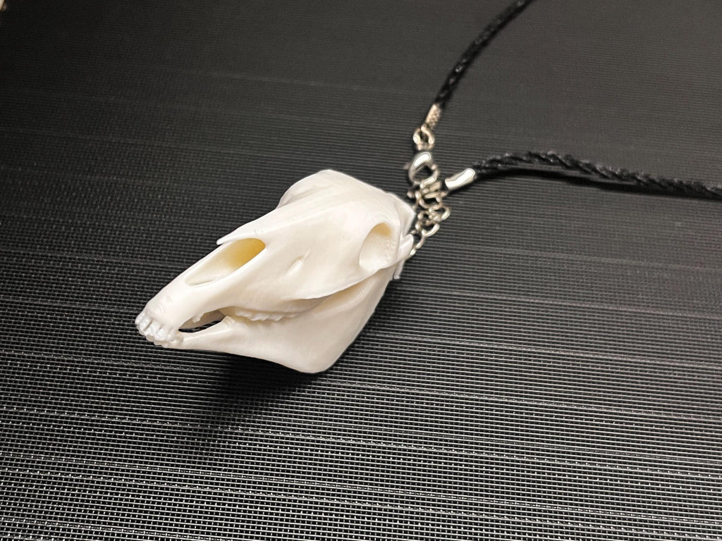 Horse Skull Pendant (3D Printed PLA Plastic) | | Wiccan Center