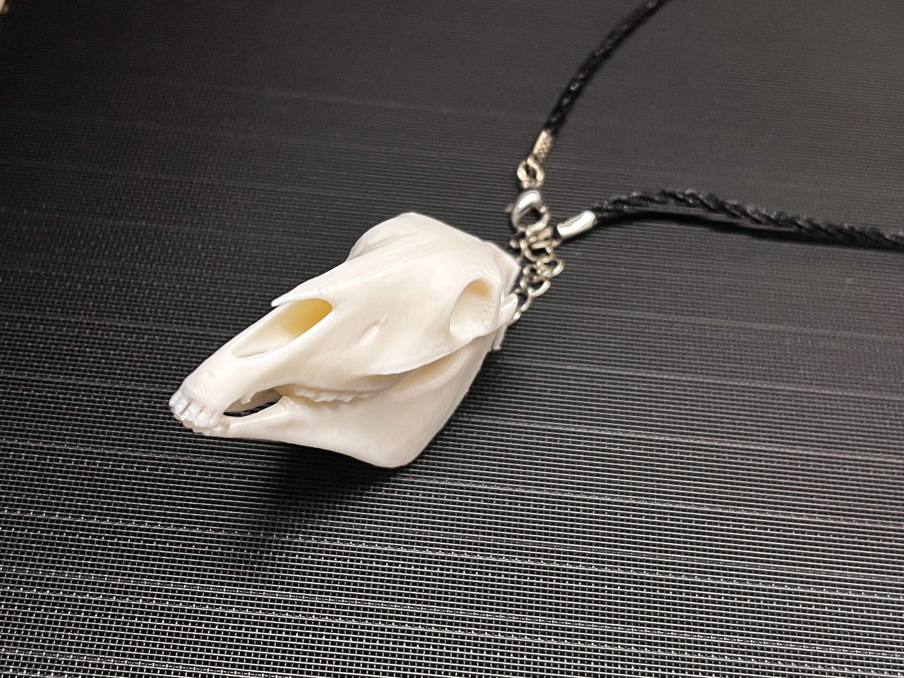 Horse Skull Pendant (3D Printed PLA Plastic) | | Wiccan Center