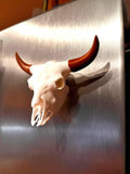 Bison Skull Fridge Magnet (3D Printed PLA Plastic) | | Wiccan Center