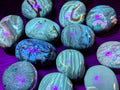 High Grade Blue Amber Tumbled Stones | | Wiccan Center