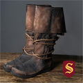 Brown High Leather Boots "Aragorn" | Boots | Wiccan Center