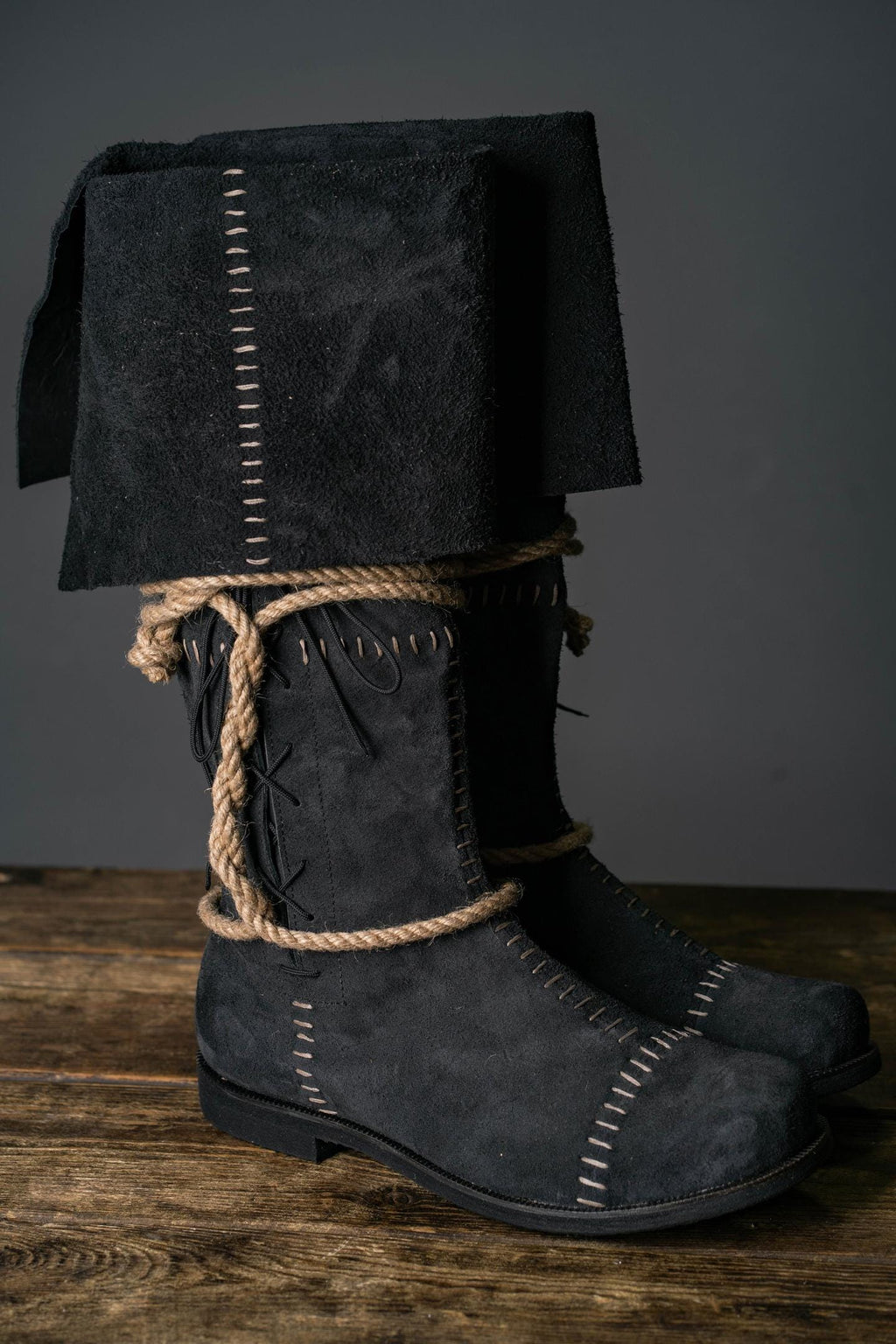 Aragorn's Black Suede Boots | Boots | Wiccan Center