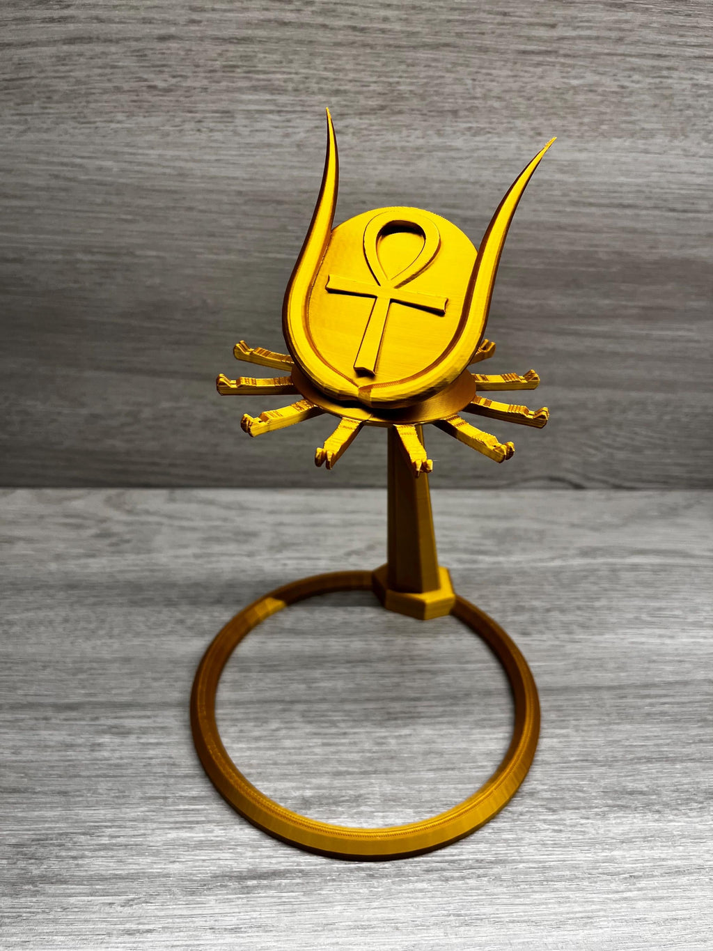 ISIS Ankh Multi-Pendulum Stand (9 inches) (3D Printed PLA Plastic) | | Wiccan Center