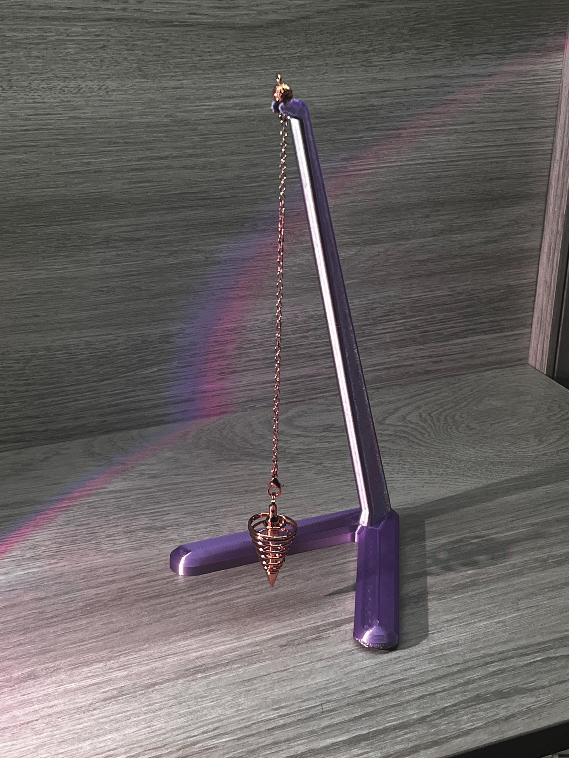 Large Monololith Pendulum Stand (3D Printed PLA Plastic) | | Wiccan Center