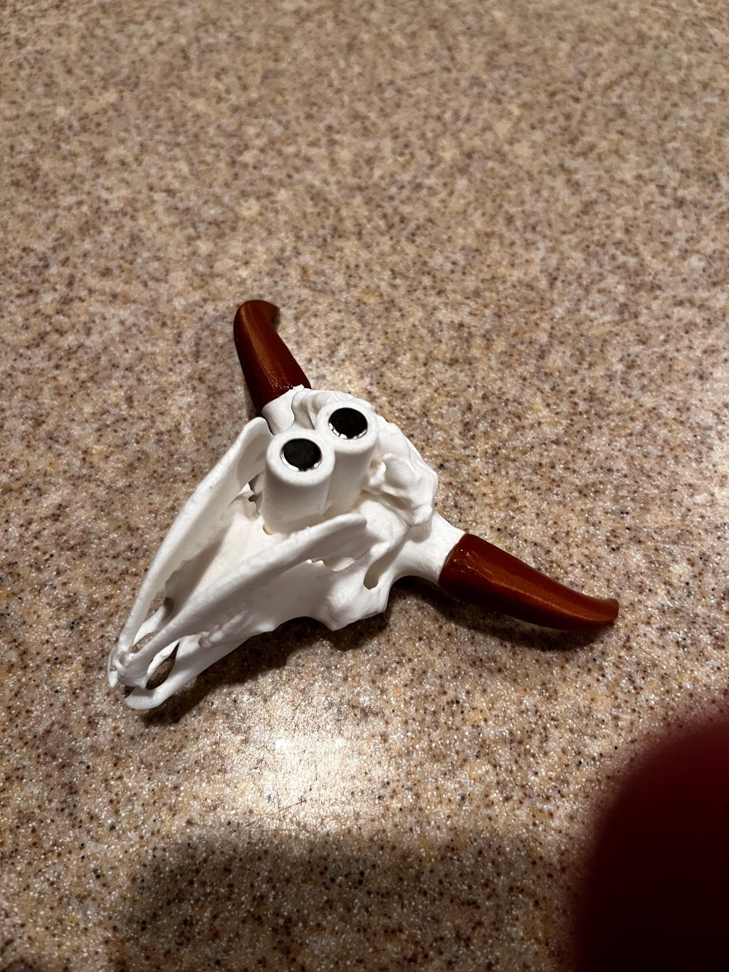 Bison Skull Fridge Magnet (3D Printed PLA Plastic) | | Wiccan Center