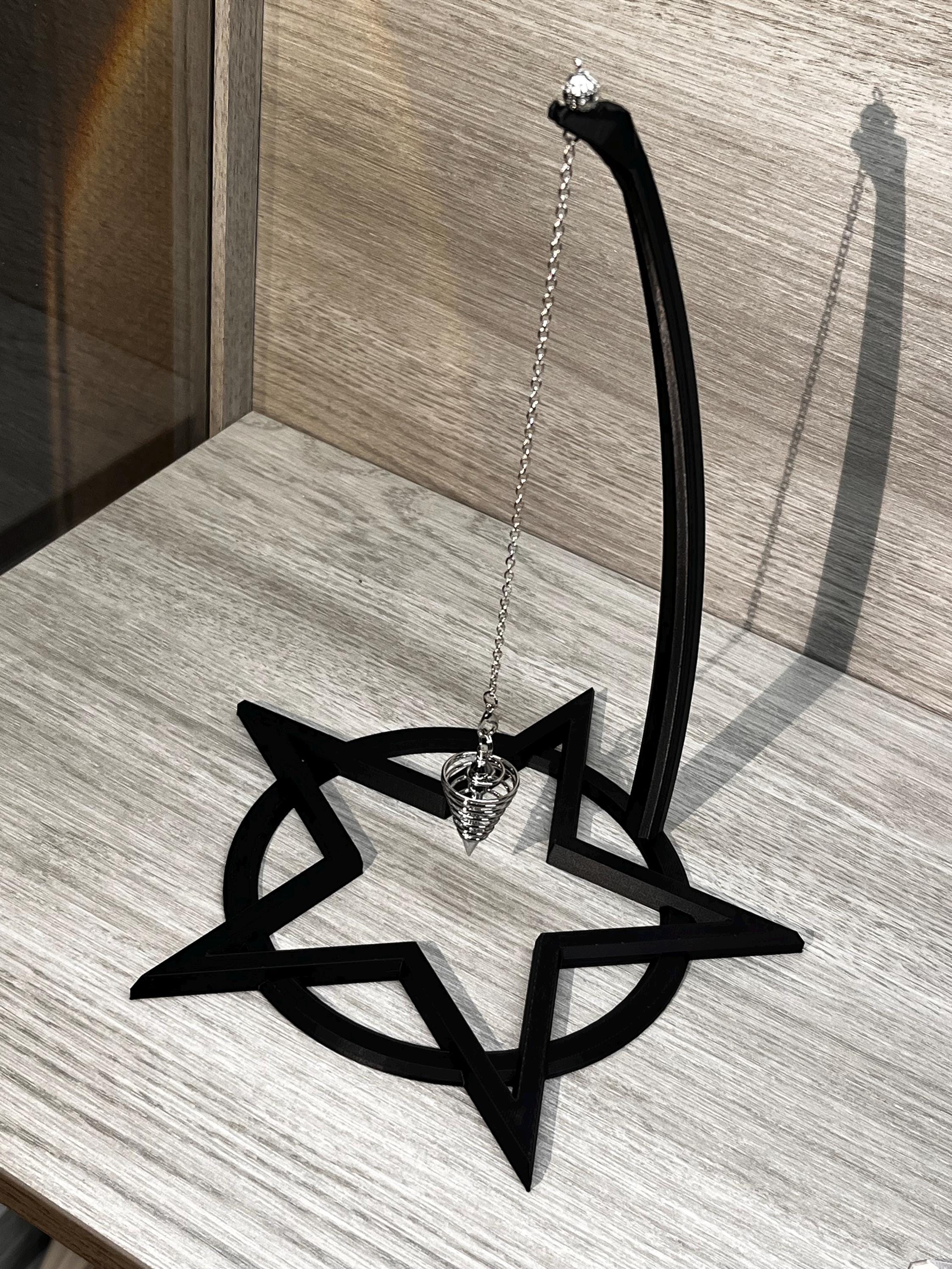 Pentacle Pendulum Stand (3D Printed PLA Plastic) | | Wiccan Center