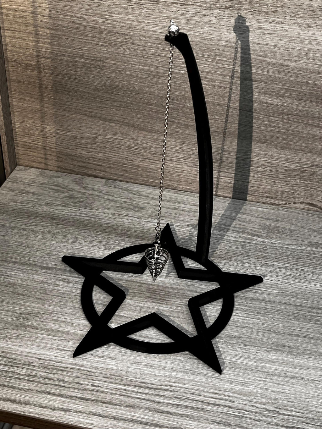 Pentacle Pendulum Stand (3D Printed PLA Plastic) | | Wiccan Center