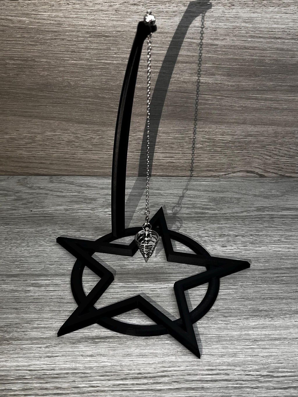 Pentacle Pendulum Stand (3D Printed PLA Plastic) | | Wiccan Center