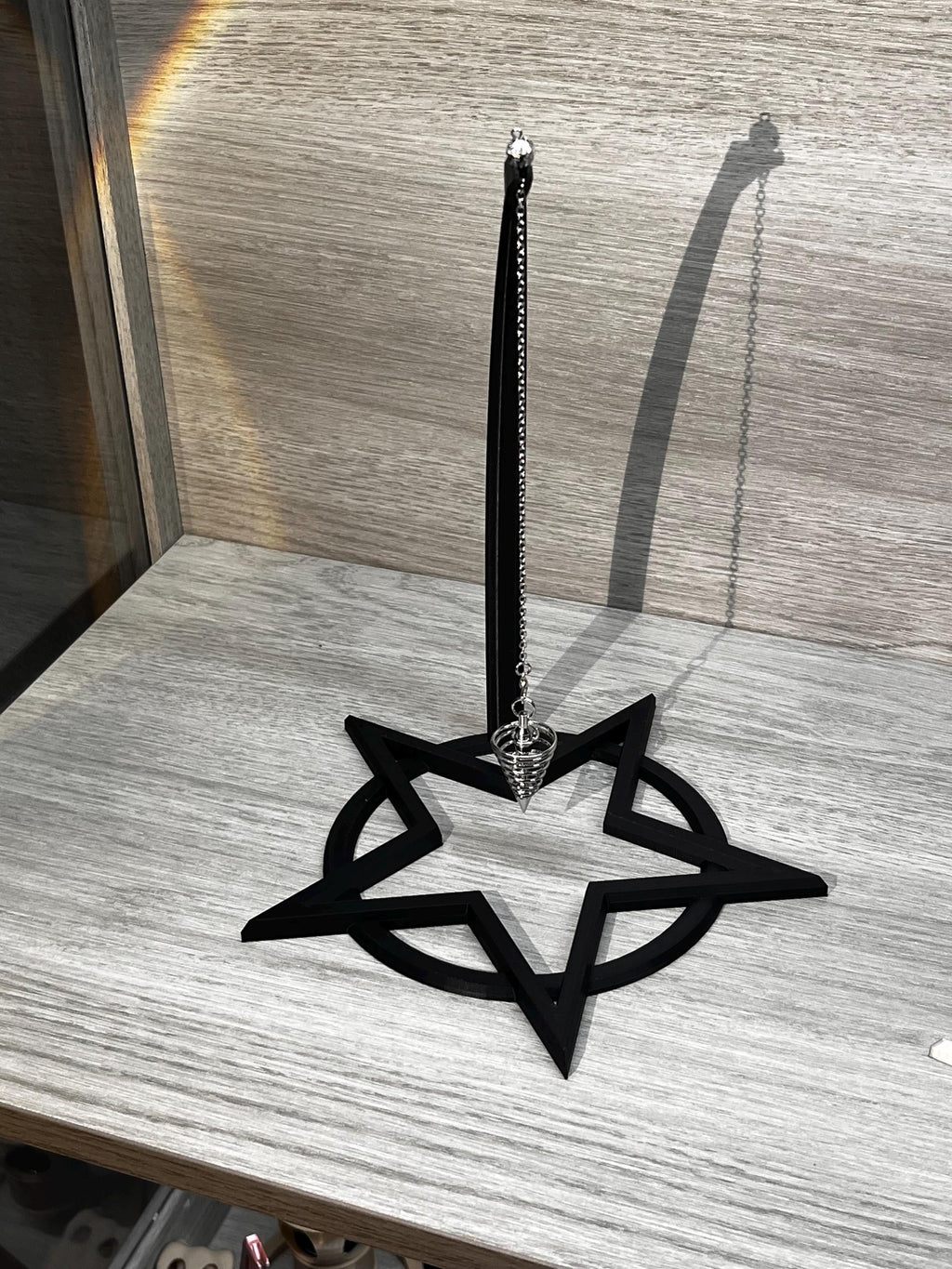 Pentacle Pendulum Stand (3D Printed PLA Plastic) | | Wiccan Center
