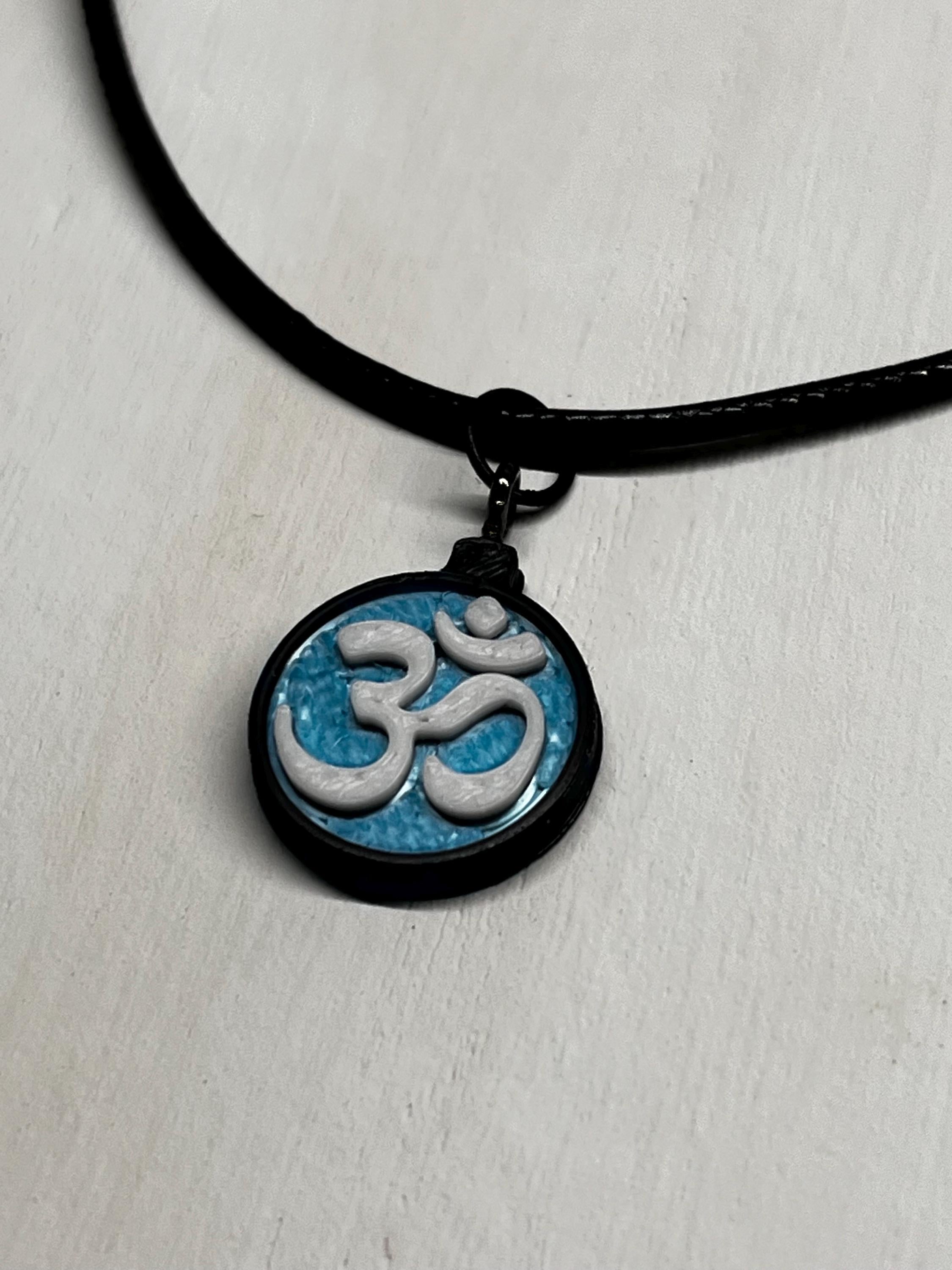 Aum Pendant (3D Printed PLA Plastic) | | Wiccan Center